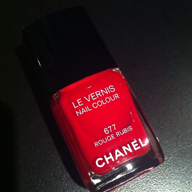 Chanel Le Vernis Rouge Rubis Could Be The Ultimate Red Nailpolish