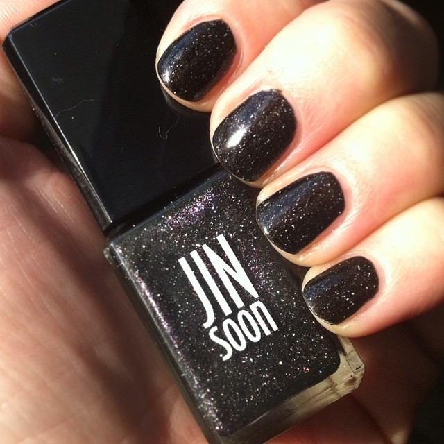 Jin Soon Obsidian Nail Polish – A Galaxy On My Nails