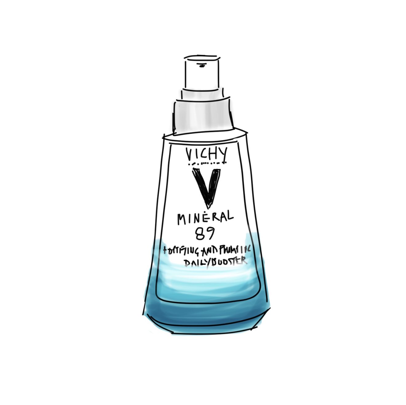 Dewy Skin in a Bottle: Vichy Mineral 89 Serum